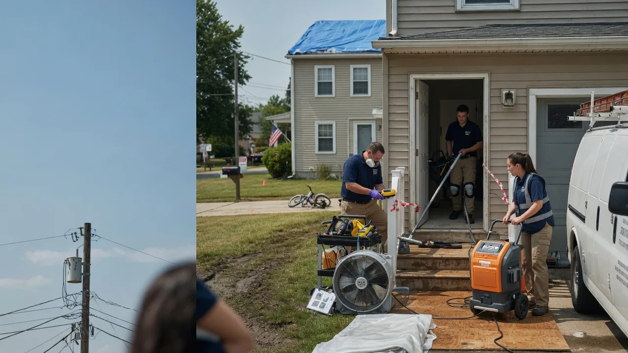 Water Damage Repair in Middletown, OH near me